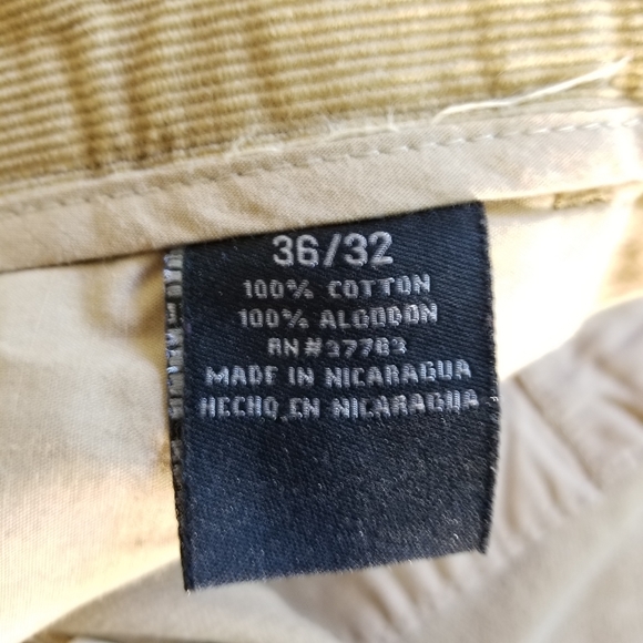 Tan Corduroys by Perry Ellis (36x32) - Picture 9 of 10